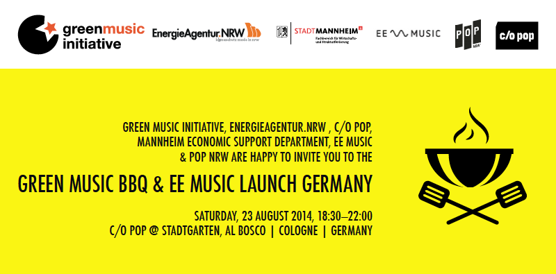 Featured image for “Green Music BBQ 2014 // EE MUSIC Launch Germany”